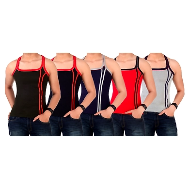 VICTORIA IMAGE GYM VEST DESIGNER NUMBER - 17 ( PACK OF 5 )-PRDT12-100