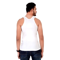 VICTORIA PLUS/FINE WHITE POCKET VEST RN ( PACK OF 10 )-80