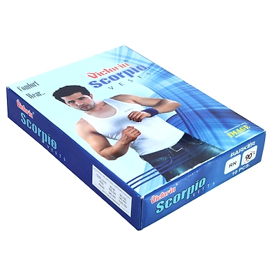 VICTORIA SCORPIO/INTERLOCK PARKER/LINNING VEST RNS WITH SLEVES ( PACK OF 10 )-85-2