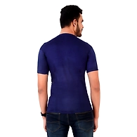 VICTORIA RIBNECK/ROUND NECK COLOUR VEST RNS WITH SLEVES ( PACK OF 10 )-80