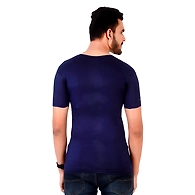 VICTORIA PLUS/FINE VEST COLOUR VEST RNS WITH SLEVES ( PACK OF 10 )-80