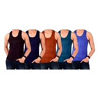 HMTEX SONY FINE PARKER/LINNING COLOUR VEST RN ( PACK OF 10 )