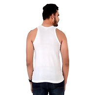 HMTEX SONY FINE PARKER/LINNING WHITE VEST RN ( PACK OF 10 )-80