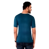 HMTEX KAMAL FINE REGULAR COLOUR VEST RNS WITH SLEVES ( PACK OF 10 )-80