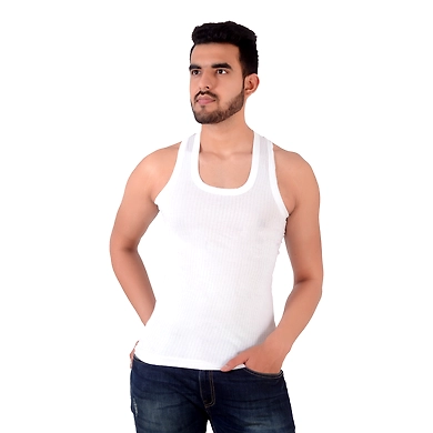 NEST PARKER/LINNING REGULAR VEST WHITE RN ( PACK OF 10 )-PRDT39-80