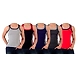 NEST GYM/DESIGNER RIB VEST NUMBER - 3 ( PACK OF 5 )-PRDT42-100-sm