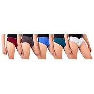 VICTORIA FINE FRONT OPEN BRIEF INNER ELASTIC ( PACK OF 10 )