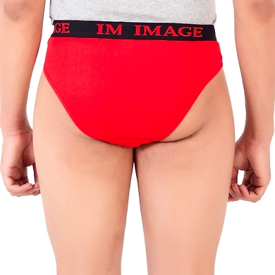 VICTORIA IMAGE RIB-BRIEF PURE OUTER ELASTIC ( PACK OF 10 )-100-2