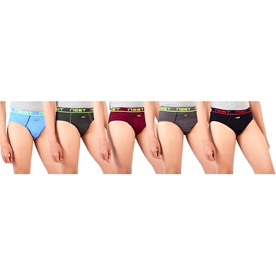 NEST SMART BRIEF/FRENCHIE OUTER ELASTIC ( PACK OF 10 )-PRDT52-90
