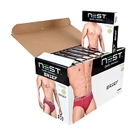 NEST SMART BRIEF/FRENCHIE OUTER ELASTIC ( PACK OF 10 )-95