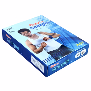 VICTORIA SCORPIO/INTERLOCK PARKER/LINNING VEST RN ( PACK OF 10 )-95-2