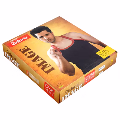 VICTORIA IMAGE GYM VEST DESIGNER NUMBER - 12 ( PACK OF 5 )-100-2
