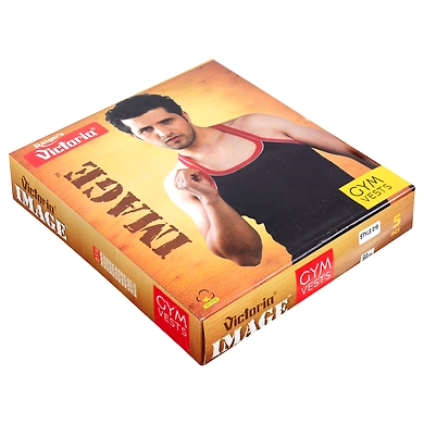 VICTORIA IMAGE GYM VEST DESIGNER NUMBER - 18 ( PACK OF 5 )-100-2