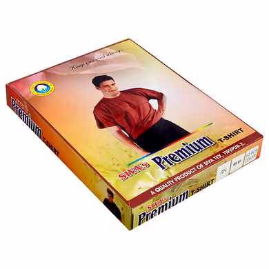 HMTEX SIVA PREMIUM RIBNECK/ROUND NECK COLOUR VEST RNS ( PACK OF 10 )-78-9