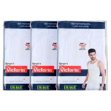 VICTORIA SCORPIO INTERLOCK VEST RN ( PACK OF 10 )-80-3