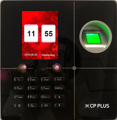 Face &amp; Fingerprint Based Time Attendance Terminal image 1