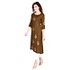 Vihaan Impex Jaipuri Designer  Tunic Long Rayon A-Line Women Dress Partywear Kurti for Women-L-Green-1-sm