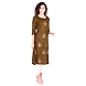 Vihaan Impex Jaipuri Designer  Tunic Long Rayon A-Line Women Dress Partywear Kurti for Women-L-Green-2-sm
