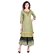 Vihaan Impex Jaipuri Designer  Tunic Long Rayon Double Layered Women Dress Partywear Kurti for Women-VIKU8017-L-sm