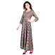 Vihaan Impex Jaipuri Designer  Tunic Long Rayon Anarkali Women Dress Partywear Kurti for Women-Beige-M-2-sm