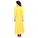 Vihaan Impex Jaipuri Designer  Tunic Long Rayon Anarkali Women Dress Partywear Kurti for Women-L- Yellow-2-sm