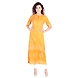 Vihaan Impex Jaipuri Designer  Tunic Long Rayon Block Print Women Dress Partywear Kurti for Women-VIKU8023-L-sm
