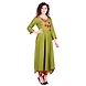 Vihaan Impex Jaipuri Designer  Tunic Long Rayon Anarkali Women Dress Partywear Kurti for Women-XXL-Green-2-sm