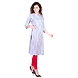 Vihaan Impex Jaipuri Designer  Tunic Long Rayon A - Line Women Dress Partywear Kurti for Women-L-Blue-2-sm