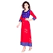 Vihaan Impex Jaipuri Designer  Tunic Long Rayon Anarkali Women Dress Partywear Kurti for Women-M-multicolored-2-sm