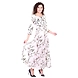 Vihaan Impex Jaipuri Designer  Tunic Long Rayon Anarkali Women Dress Partywear Kurti for Women-XXL-White-2-sm