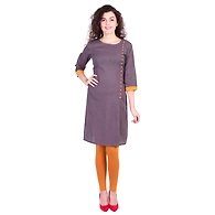 Vihaan Impex Jaipuri Designer  Tunic Long Cotton Women Dress Partywear Kurti for Women
