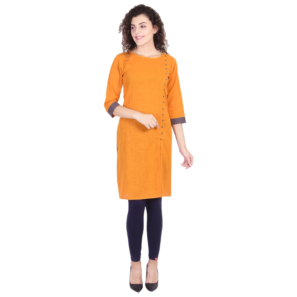 Vihaan Impex Jaipuri Designer  Tunic Long Cotton Women Dress Partywear Kurti for Women-VIKU8036-M