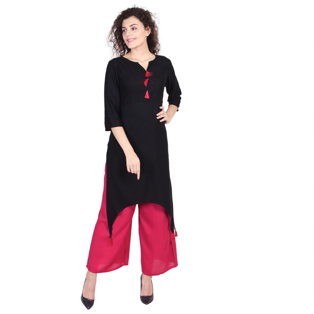 Vihaan Impex Jaipuri Designer  Tunic Long Cotton Women Dress Partywear Kurti for Women-VIKU8038-M