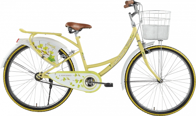 BSA Ladybird Breeze 26T Butter Yellow 26T Punjab Cycle Store