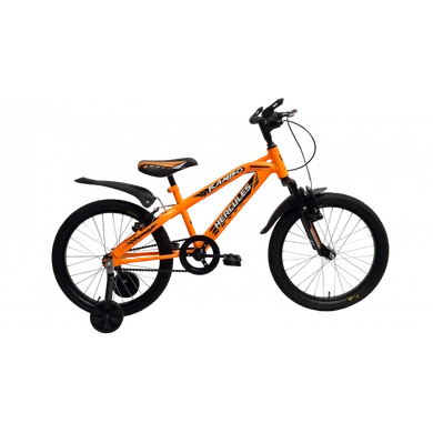 Neon orange mountain cheap bike