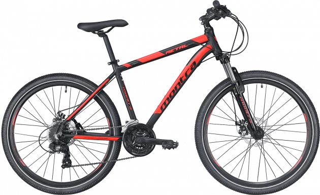 montra cycle black and red