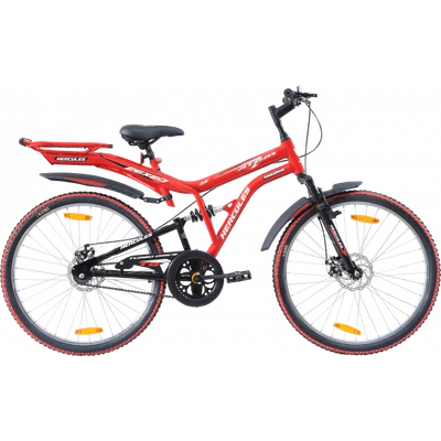 Hercules Atom classic ZX 26T Smart Red Black 26T Ashok Cycle Store