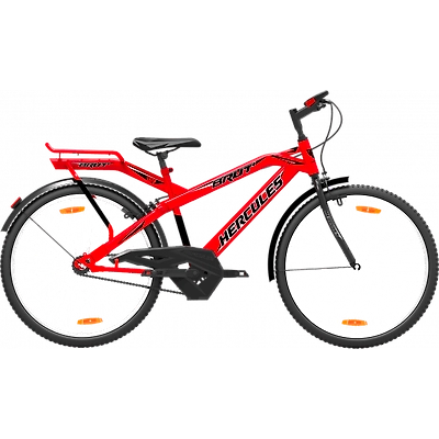 Hercules Brut plus RF 26T Smart Red Black 26T Ashok Cycle Store