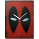 Marvel superhero Deadpool wall clock.-804056339677-sm