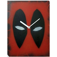 Marvel superhero Deadpool wall clock.