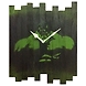 HULK 10x8 inches handpainted and handcrafted wooden wall clock.-7426965624106-sm