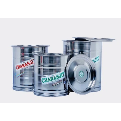 Stainless Steel Drum for Storing Water PAWALI 20 LITRE CAPACITY