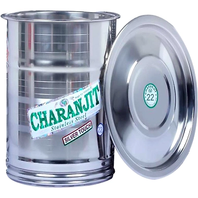 Stainless Steel Drum for Storing Water PAWALI 20 LITRE CAPACITY