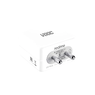 realme VOOC Flash Charger 20W-WHITE WHITE-WHITE