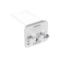 realme Power Charger 10W-WHITE WHITE-WHITE