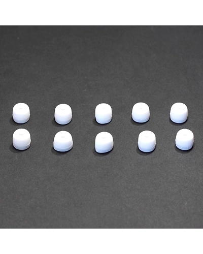 Ear adapter 'L', white (10 pieces)-ACCE_34807