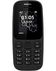 Nokia 105 (Dual SIM, Black)