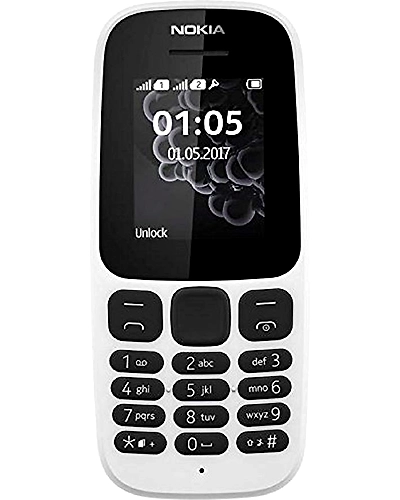 Nokia 105 (Dual SIM, White)-Nokia 42