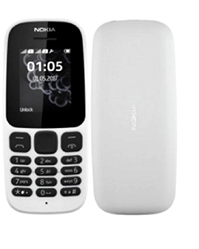 Nokia 105 (Dual SIM, White)-2