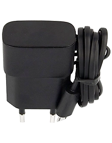 Nokia Micro USB Pin Port 2 Pin Plug Travel Adapter (Black)